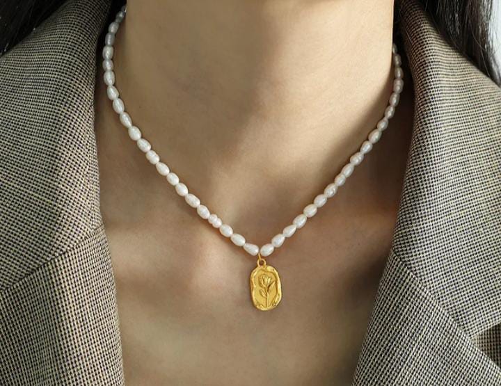 Fresh water pearl chain