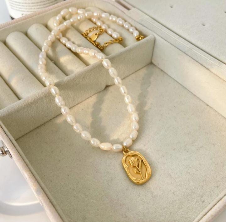 Fresh water pearl chain - Image 4