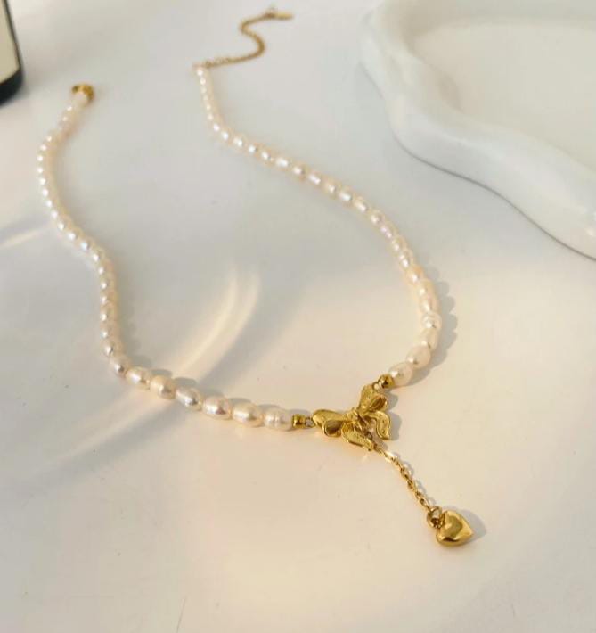 Fresh water pearl chain