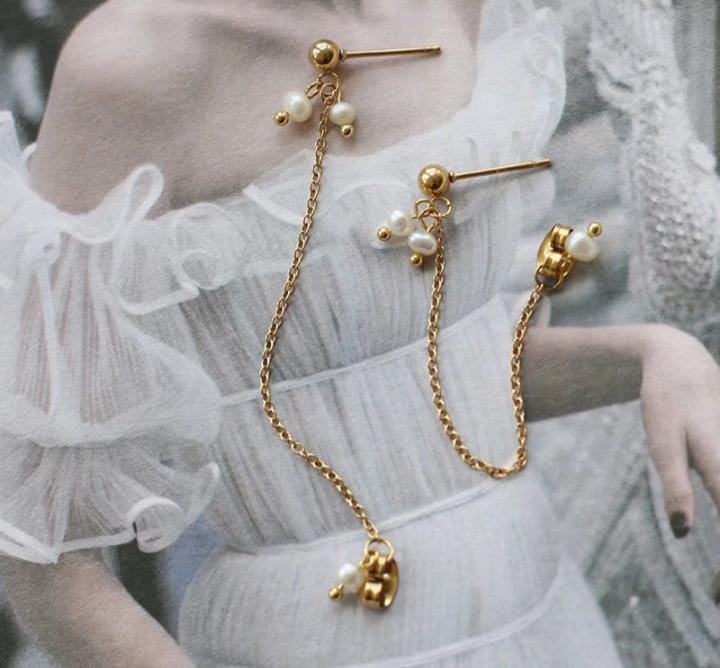 Pearl Earrings 2 - Image 4