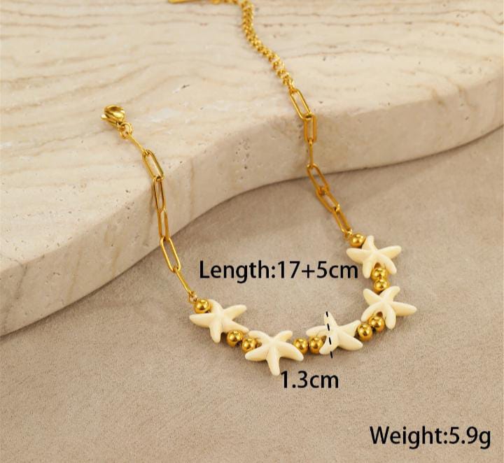 Starfish jewelry set Summer beach - Image 3